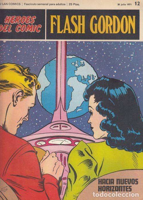 C&oacute;mics: HEROES DEL COMIC - FLASH GORDON - BURULAN - FASCICULO N&ordm; 12 - Foto 1