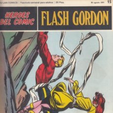 Cómics: HEROES DEL COMIC - FLASH GORDON - BURULAN - FASCICULO Nº 15. Lote 157207994