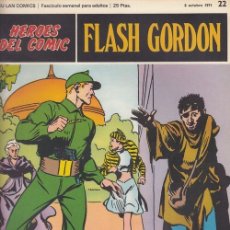 Cómics: HEROES DEL COMIC - FLASH GORDON - BURULAN - FASCICULO Nº 22. Lote 157208306
