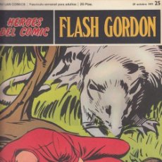 Cómics: HEROES DEL COMIC - FLASH GORDON - BURULAN - FASCICULO Nº 25. Lote 157208426