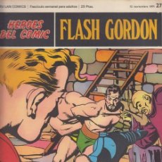 Cómics: HEROES DEL COMIC - FLASH GORDON - BURULAN - FASCICULO Nº 27. Lote 157208506