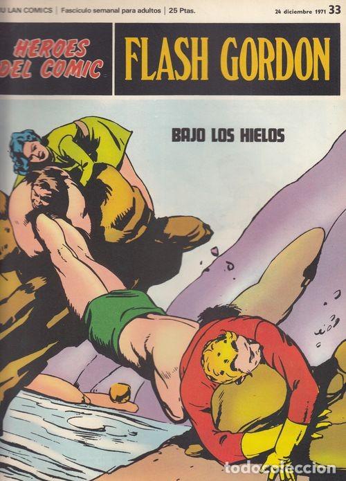C&oacute;mics: HEROES DEL COMIC - FLASH GORDON - BURULAN - FASCICULO N&ordm; 33 - Foto 1