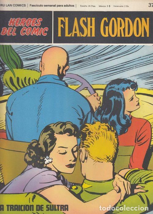 C&oacute;mics: HEROES DEL COMIC - FLASH GORDON - BURULAN - FASCICULO N&ordm; 37 - Foto 1
