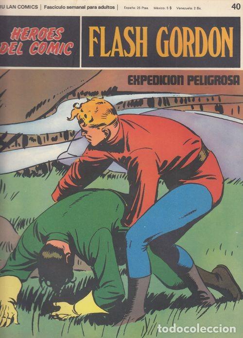 C&oacute;mics: HEROES DEL COMIC - FLASH GORDON - BURULAN - FASCICULO N&ordm; 40 - Foto 1