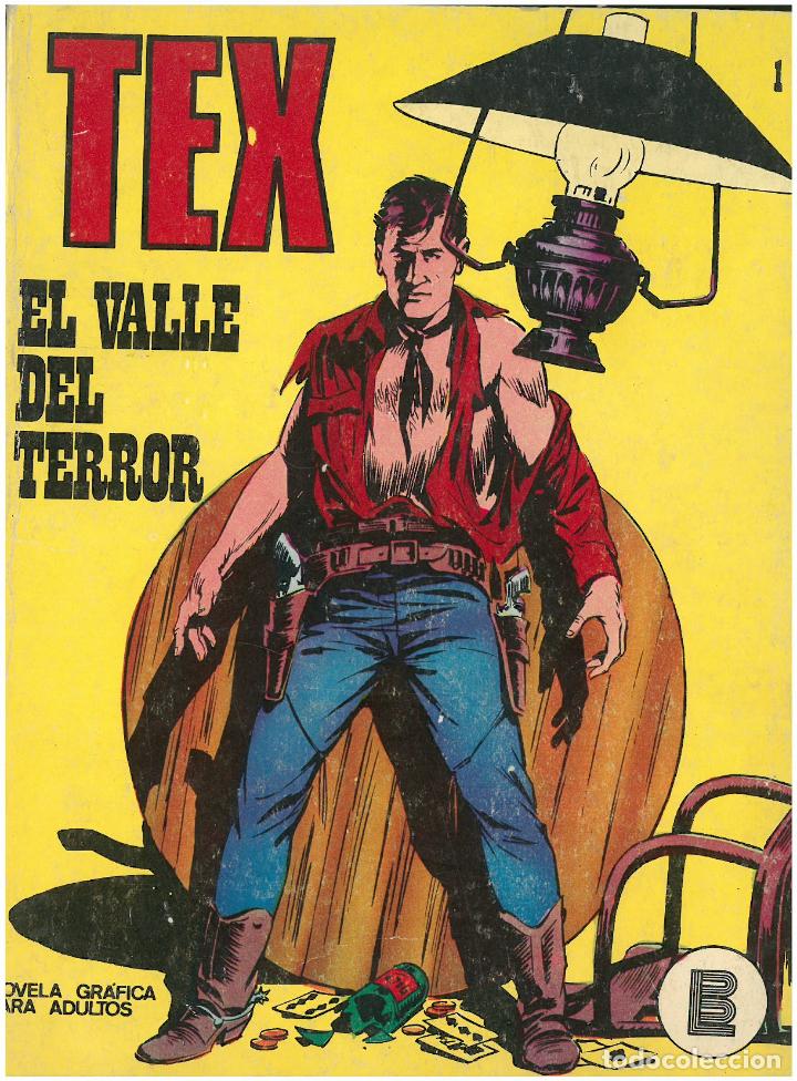 C&oacute;mics: TEX N&ordm; 1. EL VALLE DEL TERROR. BURU LAN. C-34 - Foto 1