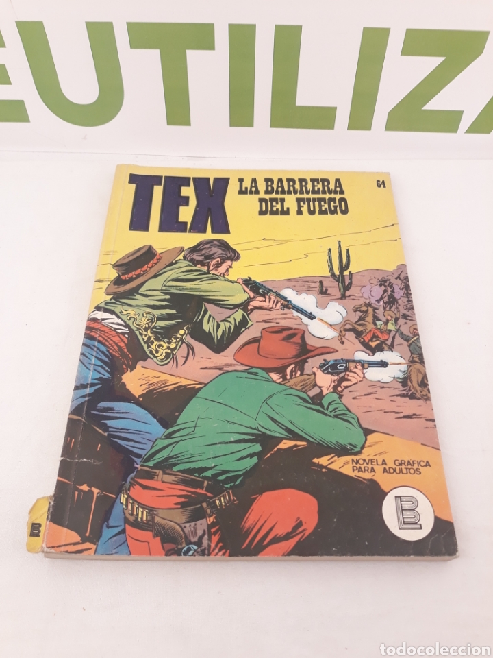 C&oacute;mics: Tex. La barrera del fuego. 64.1972. - Foto 1