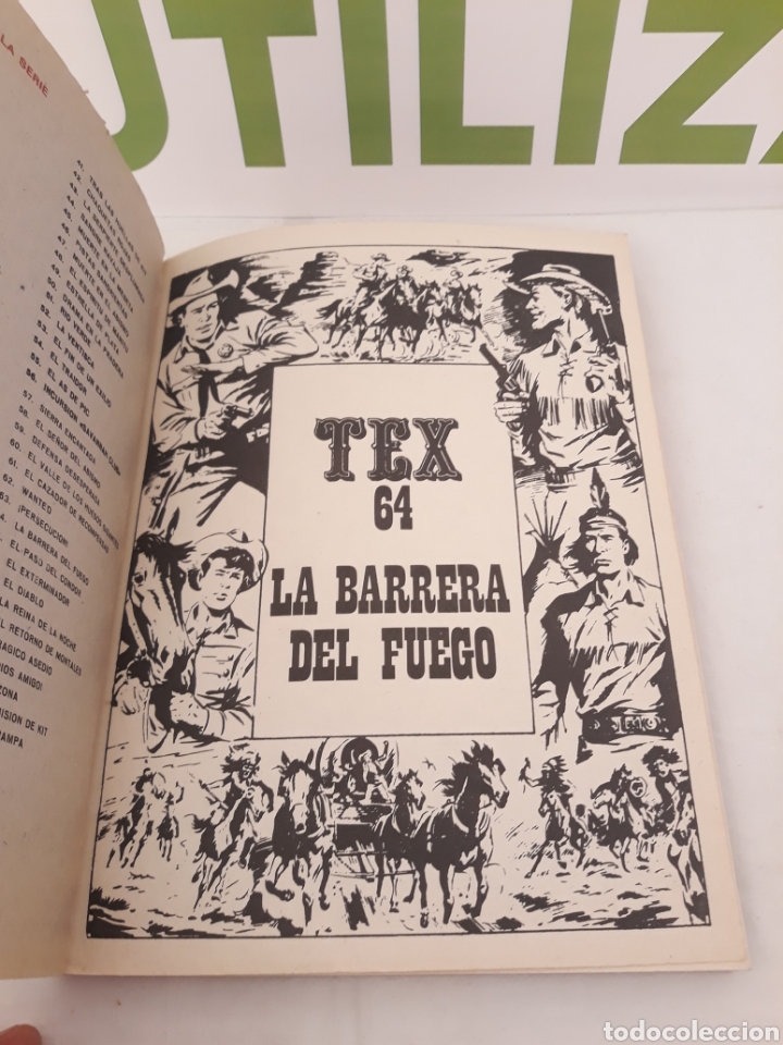 C&oacute;mics: Tex. La barrera del fuego. 64.1972. - Foto 2