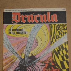 Cómics: DRACULA (DELTA 99) BURU-LAN Nº 40. EL ZUMBIDO DE LA MUERTE (1972)