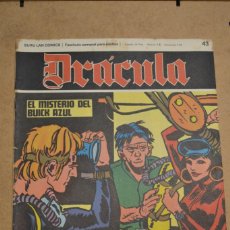 Cómics: DRACULA (DELTA 99) BURU-LAN Nº 43. EL MISTERIO DEL BUICK AZUL (1972)