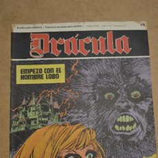 Cómics: DRACULA (DELTA 99) BURU-LAN Nº 44. EMPEZO CON EL HOMBRE LOBO (1972)