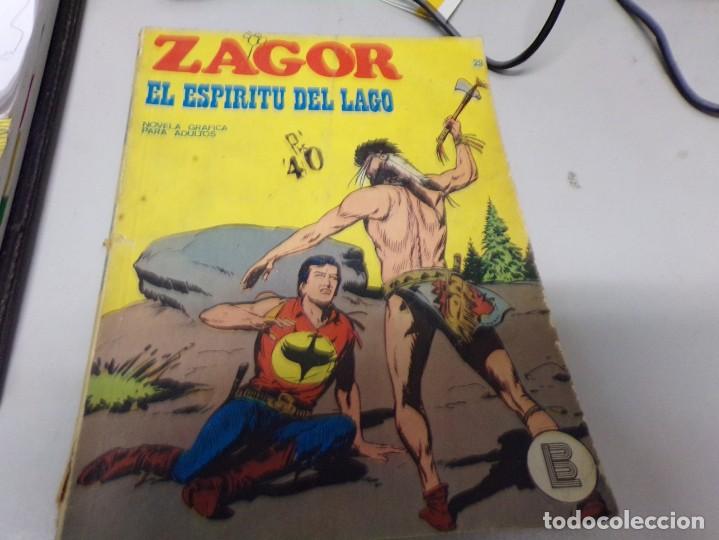 C&oacute;mics: ESTAMOS LIQUIDANDO. zagor el esp&iacute;ritu del lago numero 29 - Foto 1