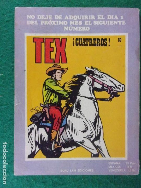 C&oacute;mics: TEX. EL RANCHO SUNSET / N&ordm; 39 / BURULAN EDICIONES. 1973 - Foto 4