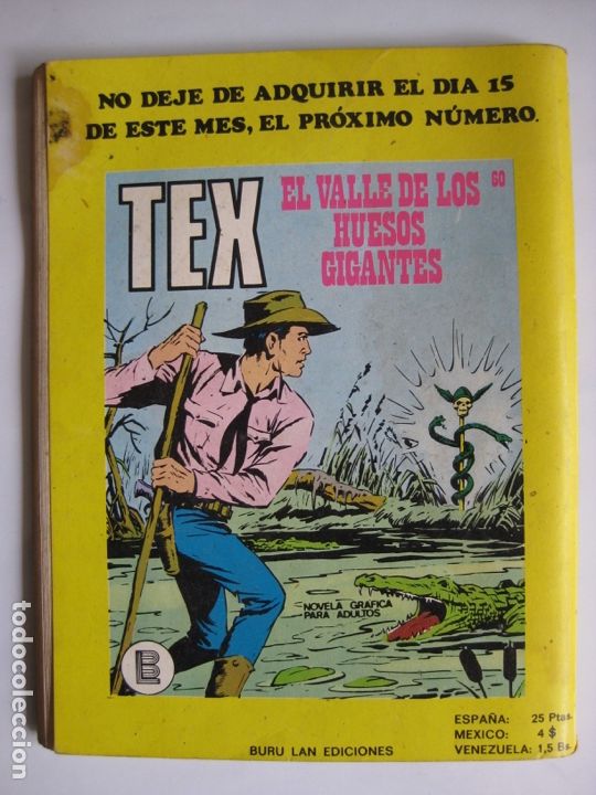 C&oacute;mics: TEX N&ordm;59 - DEFENSA DESESPERADA, BURU LAN EDICIONES - Foto 2