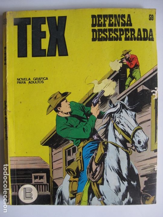 C&oacute;mics: TEX N&ordm;59 - DEFENSA DESESPERADA, BURU LAN EDICIONES - Foto 1
