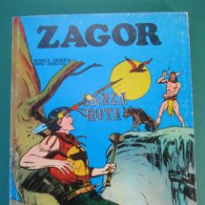 Cómics: ZAGOR (1971, BURU LAN) 6 · 15-VIII-1971 · LANZA ROTA