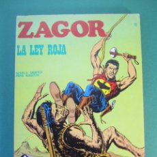 Cómics: ZAGOR (1971, BURU LAN) 12 · 15-XI-1971 · LA LEY ROJA