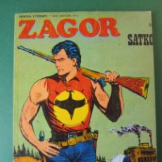 Cómics: ZAGOR (1971, BURU LAN) 55 · 1-IX-1973 · SATKO