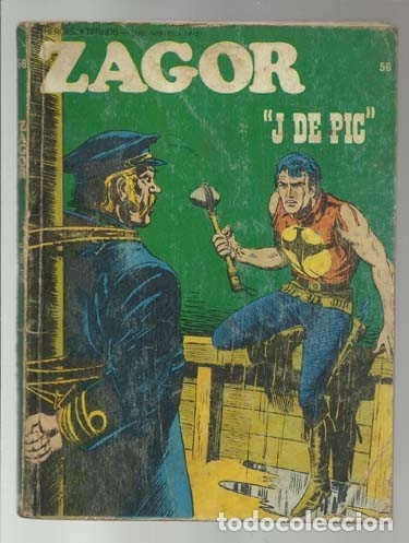C&oacute;mics: Zagor 56: J de pic, 1973, Buru Lan - Foto 1