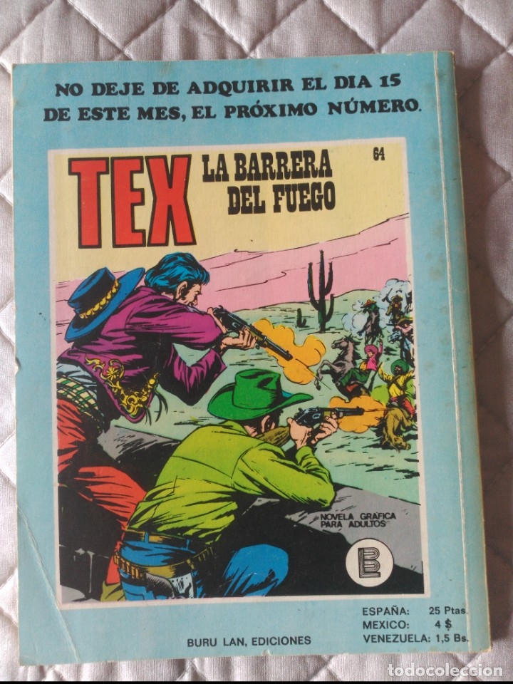 Cómics: Tex Burulan Nº 63 - Foto 2 - 176997075