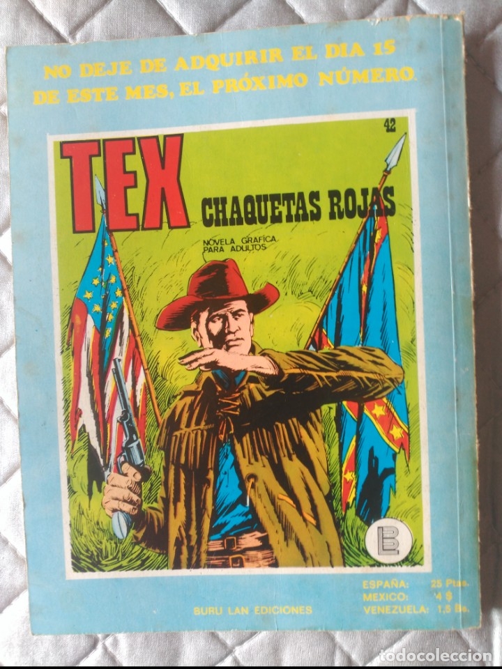 Cómics: Tex Burulan Nº 41 MUY DIFÍCIL - Foto 2 - 176999875