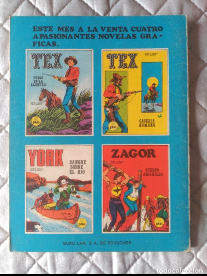 C&oacute;mics: Tex Burulan N&ordm; 17 1&ordf; Edici&oacute;n 1971 - Foto 2