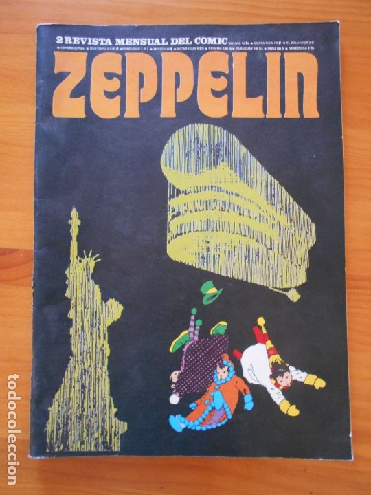C&oacute;mics: ZEPPELIN N&ordm; 2 - REVISTA MENSUAL DEL COMIC (N2) - Foto 1