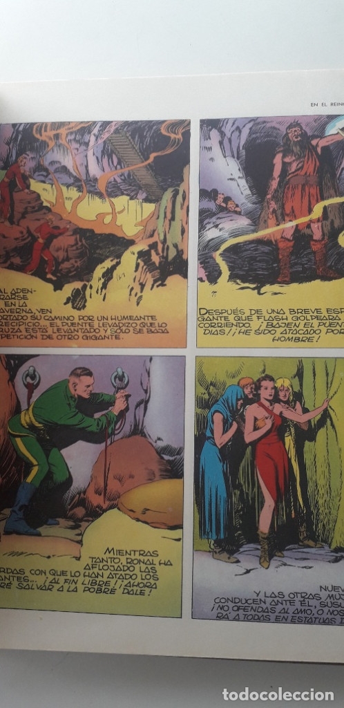 C&oacute;mics: FLASH GORDON TOMO 1 (H&Eacute;ROES DEL C&Oacute;MIC ED. BURU LAN 1971) - Foto 8