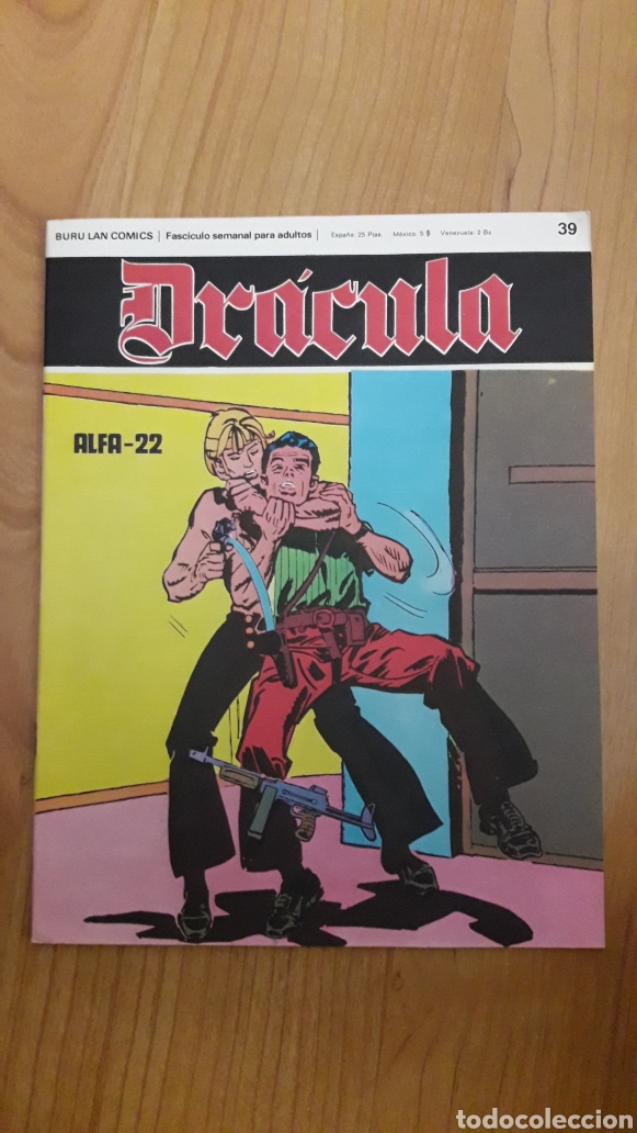 C&oacute;mics: DR&Aacute;CULA. BURU LAN COMICS. 39. ALFA-22 - Foto 1