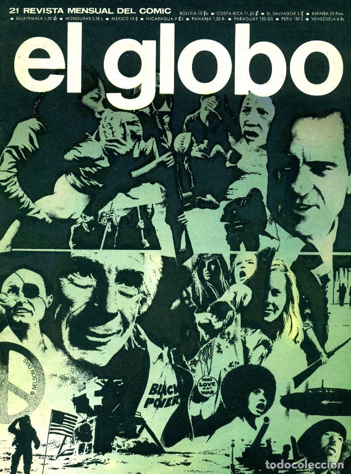 C&oacute;mics: EL GLOBO (BURU LAN, 1973) 17 DE 21 N&Uacute;MEROS. - Foto 7