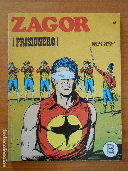 C&oacute;mics: ZAGOR N&ordm; 47 - &iexcl;PRISIONERO! - BURU LAN (7D) - Foto 1