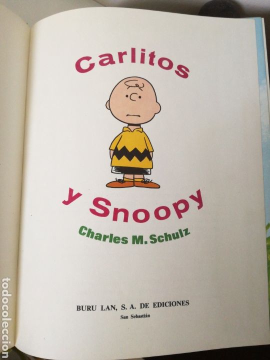 C&oacute;mics: CARLITOS Y SNOOPY - SCHULZ - VERSI&Oacute;N INTEGRA DE LA PEL&Iacute;CULA - BURU LAN 1971 - Foto 5