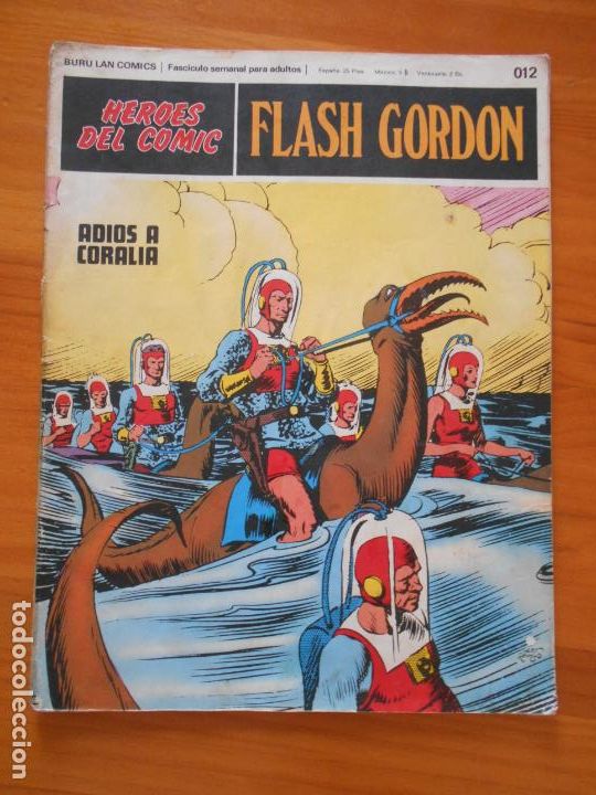 C&oacute;mics: FLASH GORDON N&ordm; 012 - HEROES DEL COMIC - BURU LAN (IO) - Foto 1