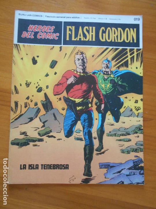 C&oacute;mics: FLASH GORDON N&ordm; 019 - HEROES DEL COMIC - BURU LAN (IO) - Foto 1