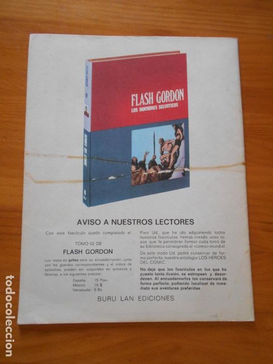 C&oacute;mics: FLASH GORDON N&ordm; 020 - HEROES DEL COMIC - BURU LAN (IO) - Foto 2