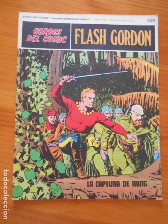 C&oacute;mics: FLASH GORDON N&ordm; 020 - HEROES DEL COMIC - BURU LAN (IO) - Foto 1