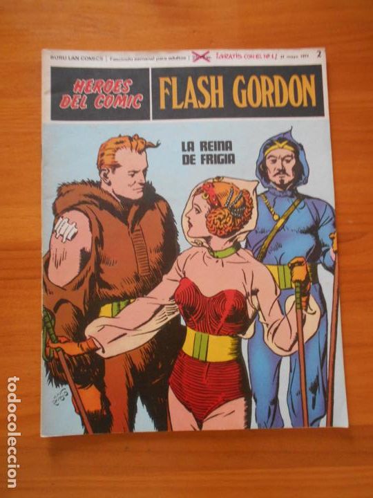 C&oacute;mics: FLASH GORDON N&ordm; 2 - HEROES DEL COMIC - BURU LAN (IP) - Foto 1