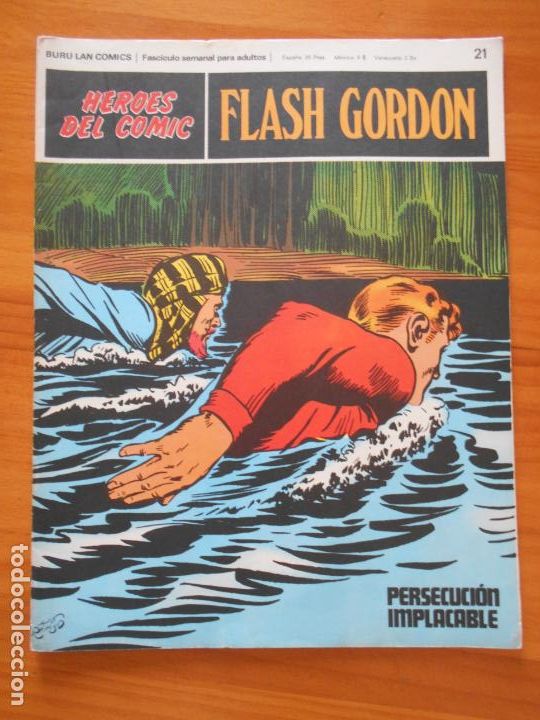 C&oacute;mics: FLASH GORDON N&ordm; 21 - HEROES DEL COMIC - BURU LAN (IP) - Foto 1