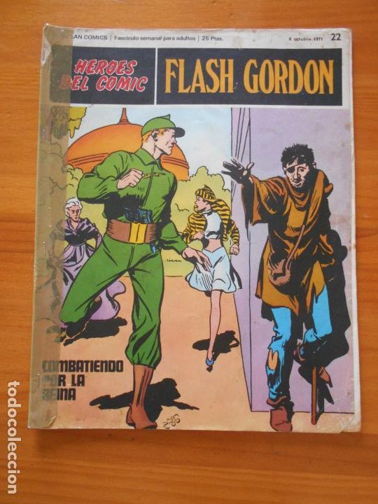 C&oacute;mics: FLASH GORDON N&ordm; 22 - HEROES DEL COMIC - BURU LAN (IP) - Foto 1