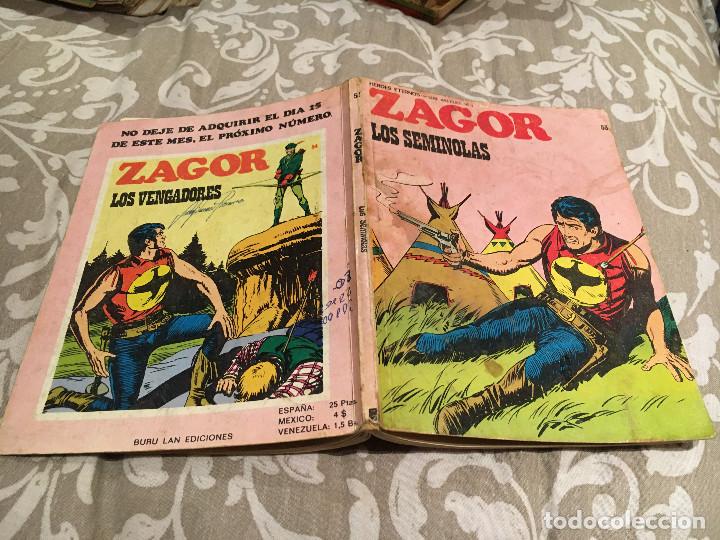 C&oacute;mics: ZAGOR N&ordm;53 LOS SEMINOLAS - BURU LAN 1972 - Foto 1