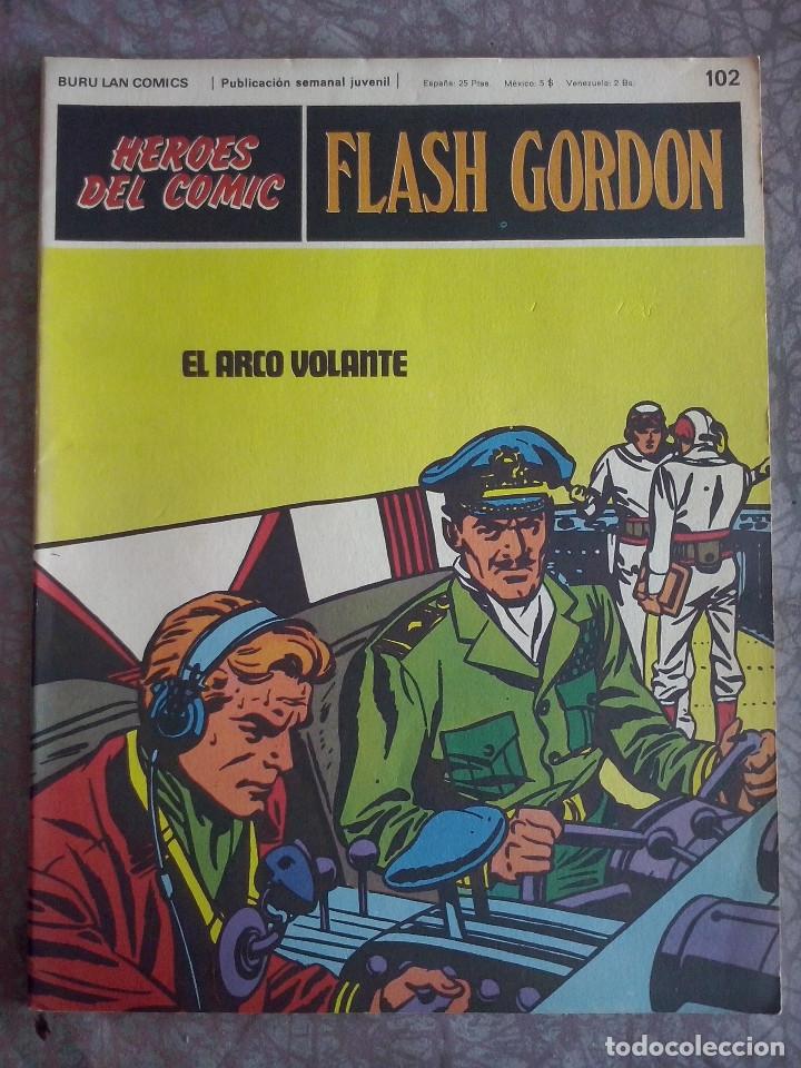 C&oacute;mics: BURU LAN- HEROES DEL COMIC FLASH GORDON NUM. 102 . MBE ( ED. BURULAN ) - Foto 1