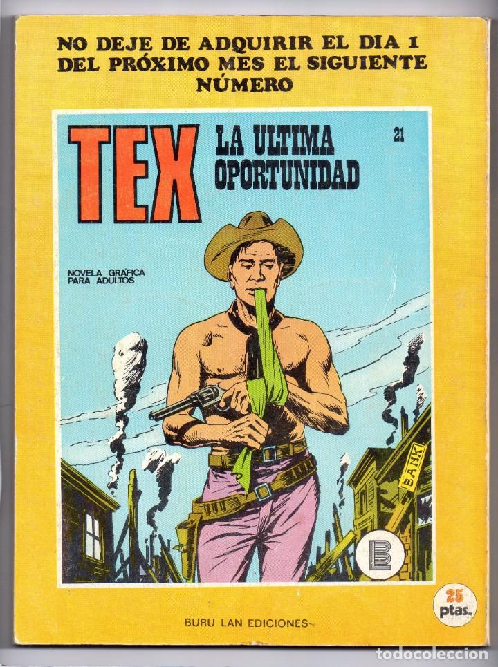 C&oacute;mics: N&ordm; 20 TEX BURU LAN , S.A. 1971 - Foto 2