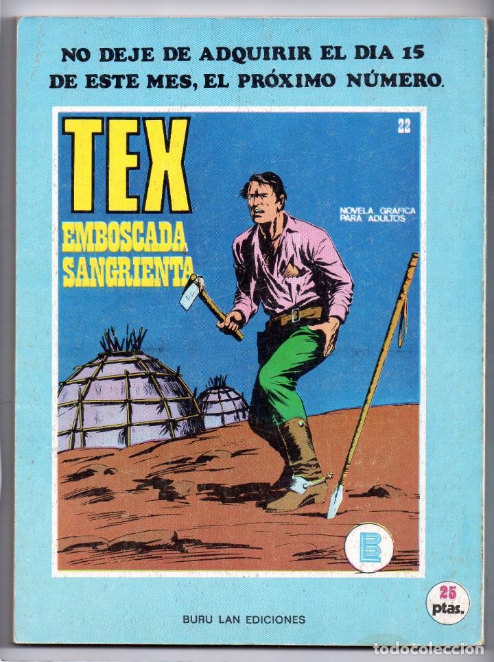 C&oacute;mics: N&ordm; 21 TEX BURU LAN , S.A. 1971 - Foto 2