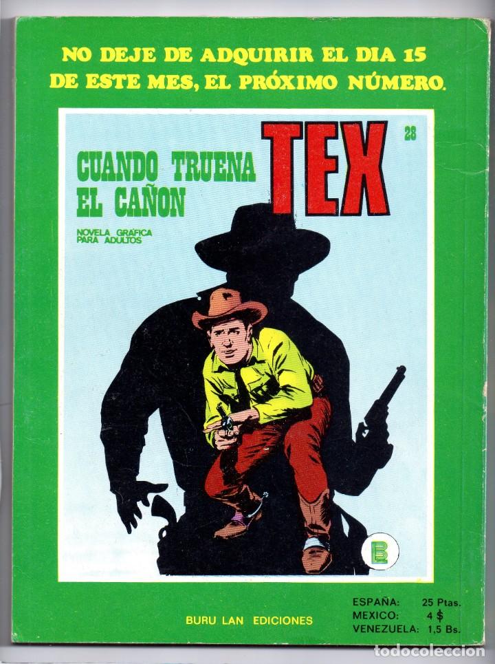 C&oacute;mics: N&ordm; 27 TEX BURU LAN , S.A. 1971 - Foto 2
