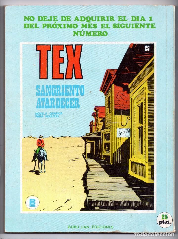 C&oacute;mics: N&ordm; 28 TEX BURU LAN , S.A. 1971 - Foto 2