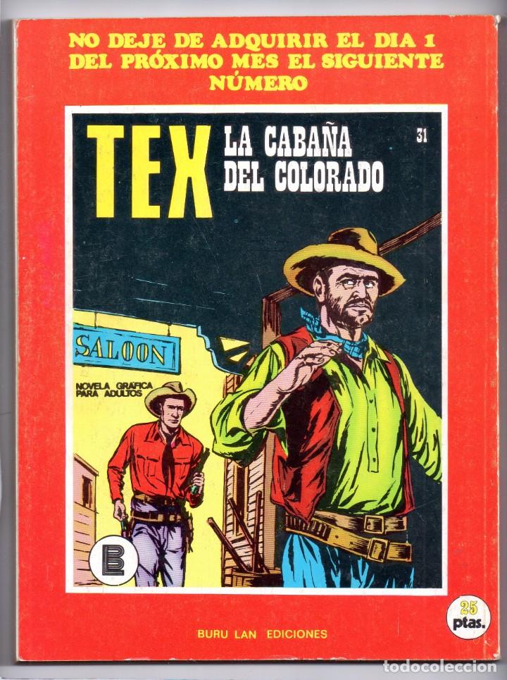 C&oacute;mics: N&ordm; 30 TEX BURU LAN , S.A. 1971 - Foto 2