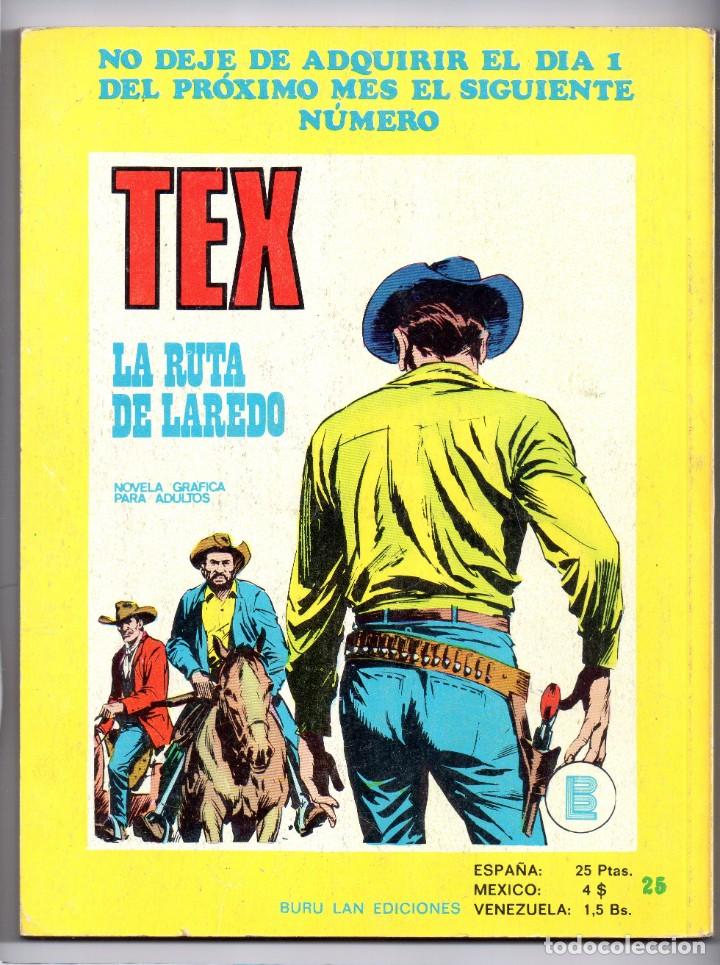 C&oacute;mics: N&ordm; 36 TEX BURU LAN , S.A. 1971 - Foto 2