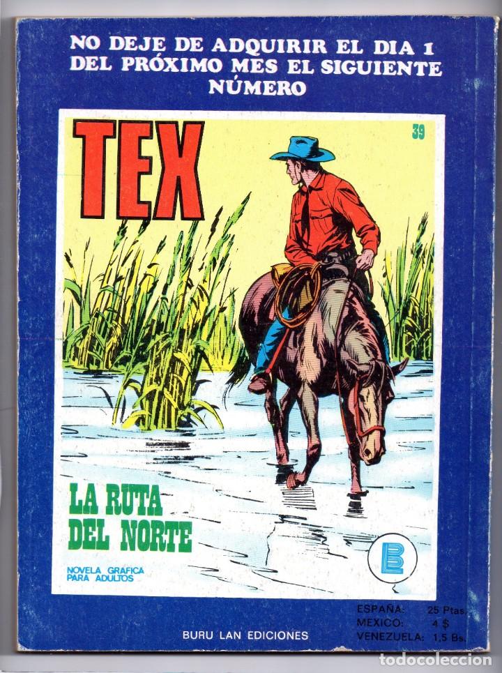 C&oacute;mics: N&ordm; 38 TEX BURU LAN , S.A. 1971 - Foto 2