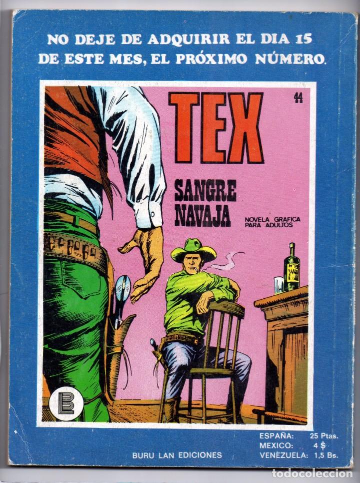 C&oacute;mics: N&ordm; 43 TEX BURU LAN , S.A. 1971 - Foto 2