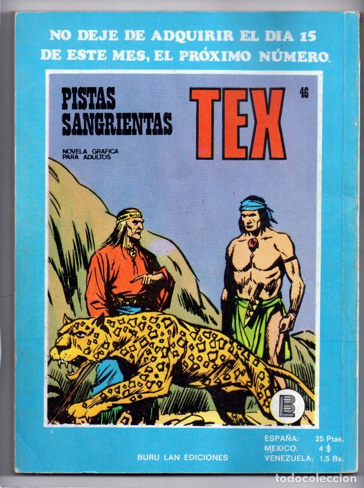 C&oacute;mics: N&ordm; 45 TEX BURU LAN , S.A. 1971 - Foto 2