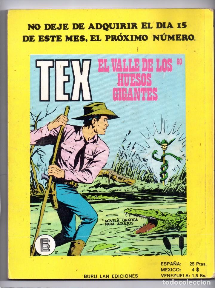 C&oacute;mics: N&ordm; 59 TEX BURU LAN , S.A. 1971 - Foto 2